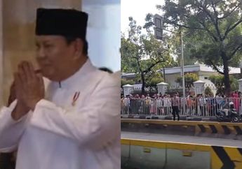 Prsiden Prabowo Gelar Open House, Antrian Masyarakat Mengular Berkilo-kilo Meter