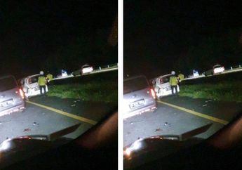 Kecelakaan Beruntun di Tol Cipali KM 180, Sejumlah Kendaraan Arah Jakarta Terkendala