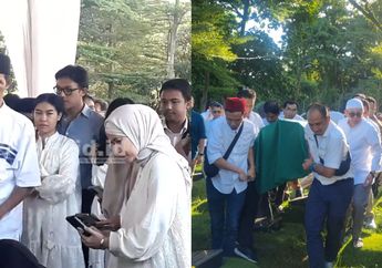 Alya Rohali Saksikan Pemakaman Ibunda Lewat Video Call, Diiringi Tangis Keluarga