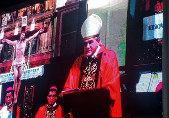 Dubes Vatikan Pimpin Misa Arwah Paus Fansiskus di Gereja Katedral, Sampaikan Pesan untuk Umat