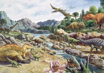 Seperti Apa Sebenarnya Zaman Kapur yang Berlangsung saat Dinosaurus Mendominasi Bumi?