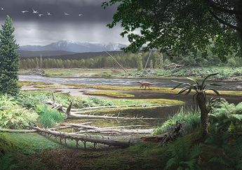 Rekonstruksi Habitat Dinosaurus Antarktika 120 Juta Tahun Lalu