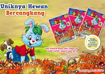 Sudah Terbit, Cari Tahu Keunikan Hewan Bercangkang di Majalah Bobo Edisi 06 Tahun 53, yuk!