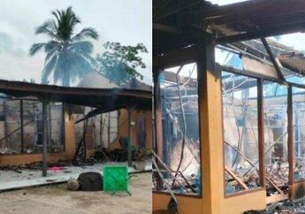 Warga Murka, Rumah Lurah Penjual Beras Bansos di Lampung Dibakar Habis