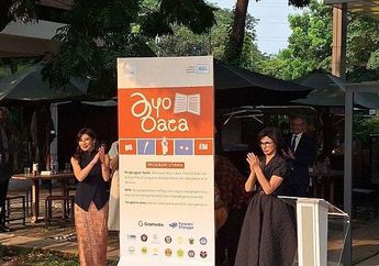 Datang ke Jakarta, Menteri Kebudayaan Prancis Resmikan Program 'Ayo Baca'