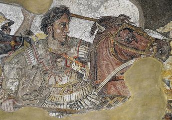 Selidik Ilmiah Asal-usul Tesserae Mosaik Alexander yang Mengagumkan