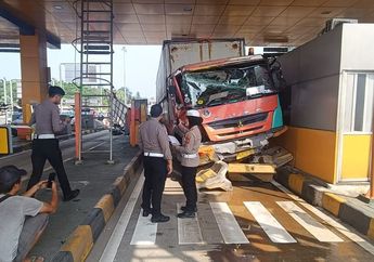 Kronologi Kecelakaan Gerbang Tol Ciawi 2 Bogor, Truk Diduga Alami Rem Blong hingga Berakhir Ringsek