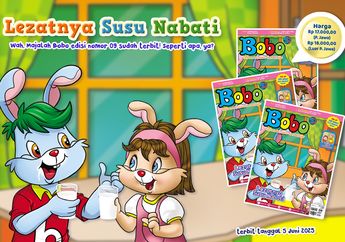 Majalah Bobo Edisi 09 Tahun 53 Sudah Terbit, Cari Tahu Serba-serbi Susu Nabati, yuk!