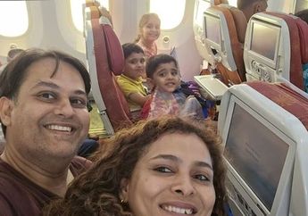 Selfie Terakhir Korban Pesawat Air India yang Jatuh, Suami Istri dan 3 Anak Tewas Sebelum Injakkan Kaki di Inggris