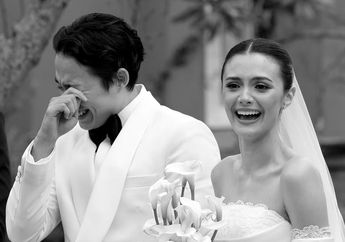 Tampilan Gaun dan Kebaya Pernikahan Amanda Rawles yang Dirancang Dua Desainer Ternama