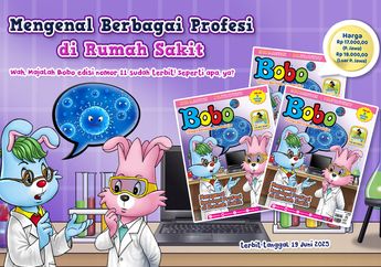 Majalah Bobo Edisi 11 Tahun 53 Sudah Terbit, Cari Tahu Beragam Profesi di Rumah Sakit, yuk!