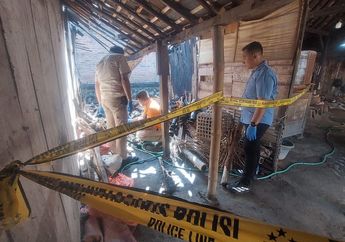 Tragis, Seorang Kakek Tewas Terbakar di Rumahnya Sendiri di Madiun, Jasad Ada di Antara Tumpukan Kayu