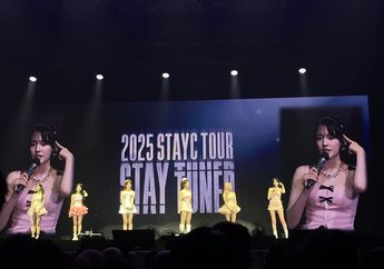 Konser Perdana di Jakarta Pecah Abis, STAYC: Nggak Mau Pulang, Maunya Digoyang