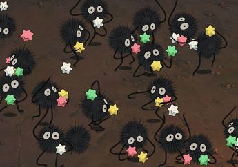 Apa Nama Karakter Bola-Bola Kecil Hitam dalam Anime Spirited Away?