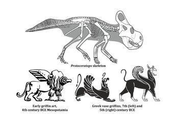 Benarkah Makhluk Mitologi Griffin Terinspirasi dari Dinosaurus?