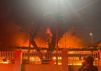 Kronologi Kebakaran Pasar Taman Puring Jaksel, 500 Kios Hangus, Apa Penyebabnya?