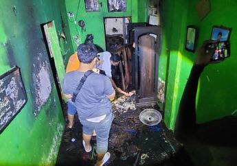 Berawal dari Cekcok Suami Istri, Pria di Jombang Bakar Rumah Sendiri, Kerugian Materi Mencapai Rp 30 Juta
