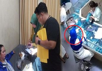 Kronologi Emak-emak Sosialita Curi Kalung Berlian Rp 50 Juta di Mall Kawasan Kelapa Gading, Modus Liciknya Terekam CCTV