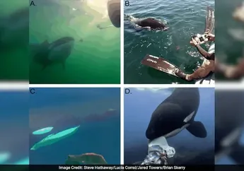 Mengapa Orca Kerap Tawarkan Ikan kepada Manusia? Terkait Kecerdasan Mereka?