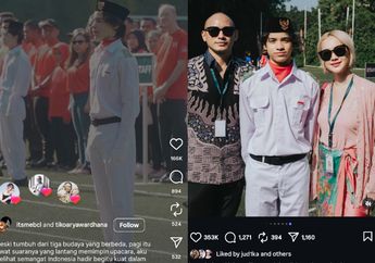 Noah Sinclair Jadi Pemimpin Upacara HUT RI di Sekolah, BCL: Haru dan Bangga