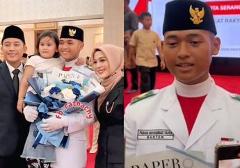 Salut! Anak Denny Cagur Ditunjuk Jadi Paskibraka di Upacara HUT ke-80 RI di Banten, sang Komedian Sampai Terharu