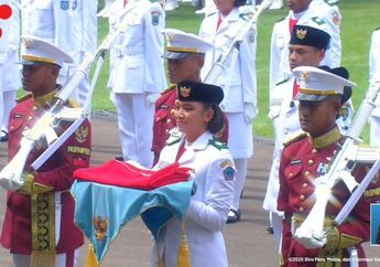 Profil Bianca Alessia Christabella, Gadis Asal Sulawesi Utara yang Jadi Pembawa Baki di Upacara HUT RI ke-80