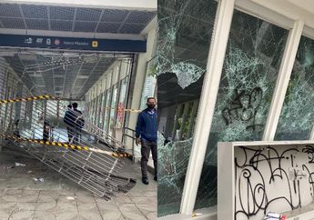 Stasiun MRT Istora Mandiri Tutup, CCTV hingga Isi Vending Machine Dijarah