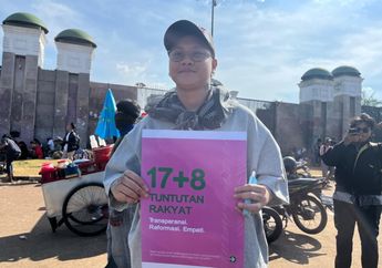 Ericko Lim Ikut Demo DPR, Sindir Presiden Prabowo: Harusnya Speak Up!