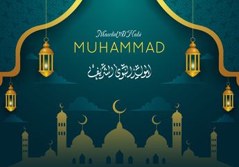 10 Ide Poster dan Ucapan Maulid Nabi 2025 Gratis, Cocok untuk Unggahan Media Sosial!
