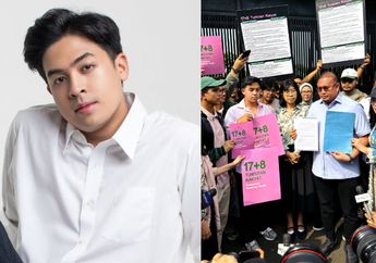 Pertama Kali Ikut Demo, Jerome Polin Teriakkan 17+8 Tuntutan Rakyat hingga Temui Anggota DPR, Akui Sempat Takut!