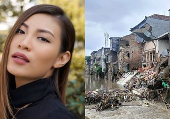 Innalillahi, Patricia Gouw Terdampak Banjir Bali, Ibu Mertua Terbentur Lantai hingga Air Turun Deras Lewat Tangga