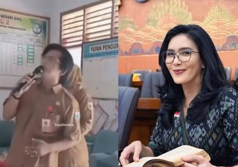 Viral! Oknum Guru dan Kepsek Karaoke Mesra Pakai Smart TV Bantuan Presiden di Banten, Disentil Rieke Diah Pitaloka