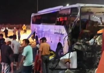 Innalillahi, Kecelakaan Maut Bus Damri di Jembatan Suramadu Sebabkan 2 Korban Tewas