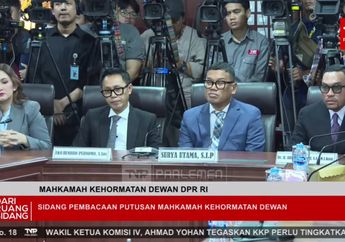 Ahmad Sahroni, Nafa Urbach, dan Eko Patrio Terbukti Langgar Kode Etik, Adies Kadir dan Uya Kuya Bebas