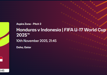 Link Live Streaming Timnas Indonesia vs Honduras di Piala Dunia U17 2025