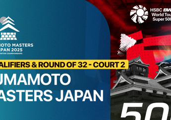 Jadwal Lengkap dan Link Live Streaming Kumamoto Masters 2025