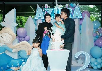 Azura Ulang Tahun ke-2, Atta Halilintar dan Aurel Hermansyah Tulis Pesan Haru untuk Sang Putri
