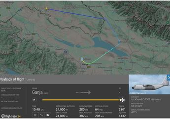 Jatuh Menukik hingga 20 Tentara NATO Tewas, Terekam Detik-detik Kecelakaan Hercules C-130 Milik Turki di Georgia