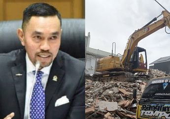 Detik-detik Rumah Ahmad Sahroni Dirobohkan, Dulu Sempat Dijarah Massa hingga Mobil dan Harta Benda Rusak!