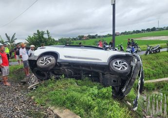 Kronologi Kecelakaan Kereta Api di Sukoharjo, Mobil Terpental Sampai 2 Meter