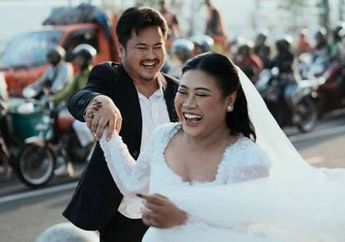 Boiyen Resmi Menikah, Intip Cantiknya Sang Komedian dalam Balutan Kebaya Putih Bertaburkan Payet, Manglingi Banget!