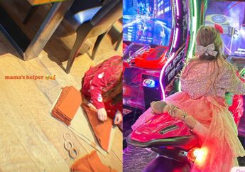 Khai Hadid Malik Jadi Asisten Kecil Mama dalam Persiapan Thanksgiving Bersama Gigi Hadid