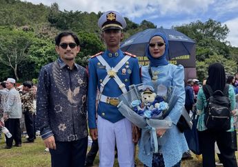 Momen Dhofin Cium Kaki Ade Maya Penuh Haru, Anak Ibnu Jamil Resmi Wisuda Prabhatar Akmil 2025