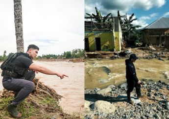 5&nbsp;Artis Turun Langsung Bantu Korban Banjir Sumatera, ada Verrell Bramasta hingga Atta Halilintar​