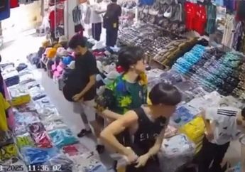 4 Turis Asal Jepang Kepergok Mencuri 11 Pakaian di Bali, Aksinya Terekam Kamera CCTV hingga Disebut Aib Negara