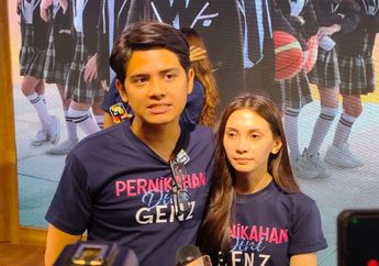Beradegan&nbsp;Mesra dengan Aliando Syarief, Richelle Skornicki Diawasi Ibunda saat Syuting Pernikahan Dini Gen Z