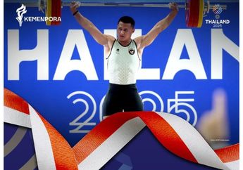 Rizki Juniansyah Sumbang Emas ke-50 Indonesia di SEA Games 2025 Thailand