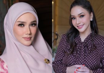 Detik-detik Mulan Jameela Salaman dengan Maia Estiany di Acara Gender Reveal Anak Al Ghazali, Reaksi Keduanya Disorot 