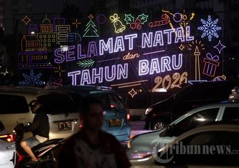 Jakarta Dipenuhi Dekor Natal di Bundaran HI Menuju Jakarta Light Festival 2025, Suasana Sudirman&ndash;SCBD Makin Meriah