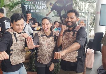 Yusuf Mahardika Kena Tembak saat Main Olahraga Ekstrem Bareng Yasamin Jasem di Arena Tangkas Timur